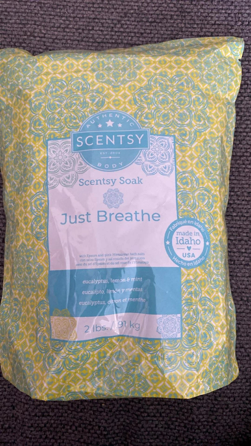 Scentsy Soak Just Breathe Bath Salts 2 lbs