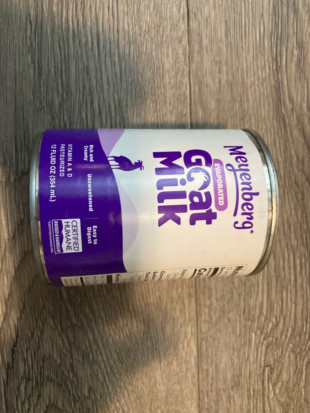 Meyenberg Evaporated Goat Milk - 12 Fl Oz