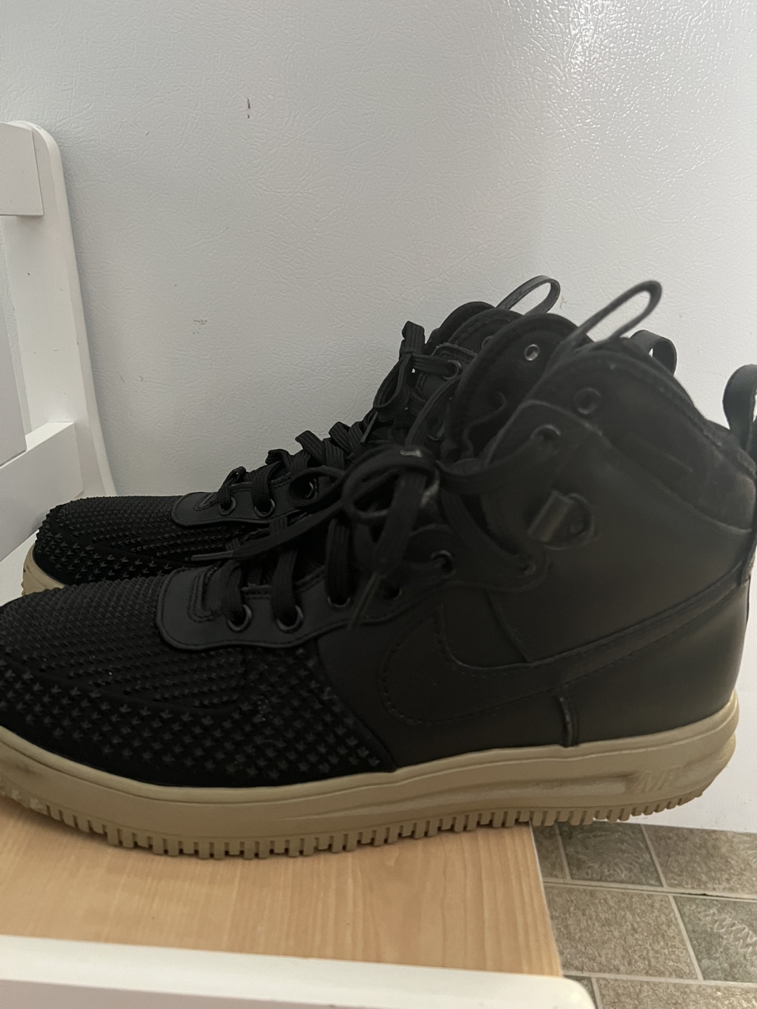 Nike Force One High Duckboot Lunar Top Black Boots - photo 3
