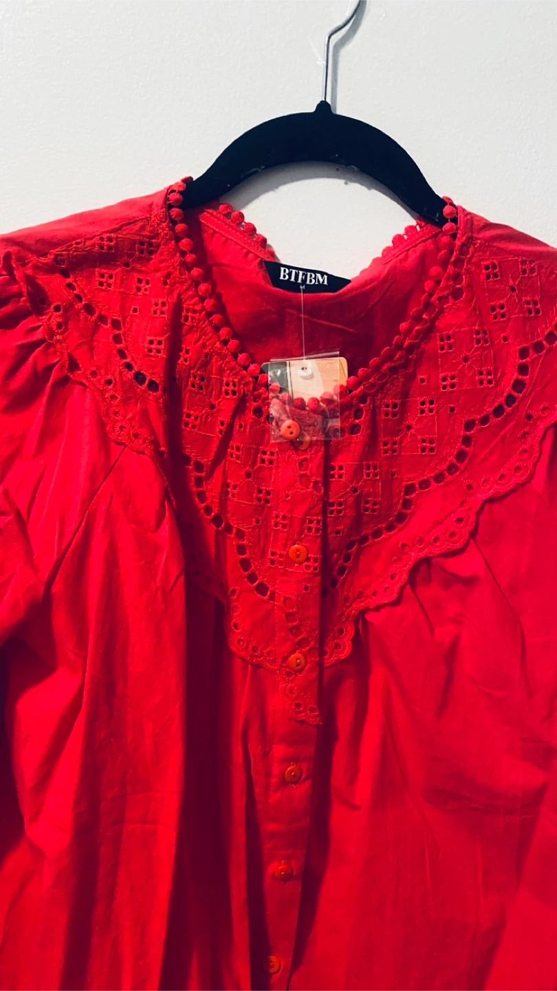 Ladies blouse size m new - photo 5
