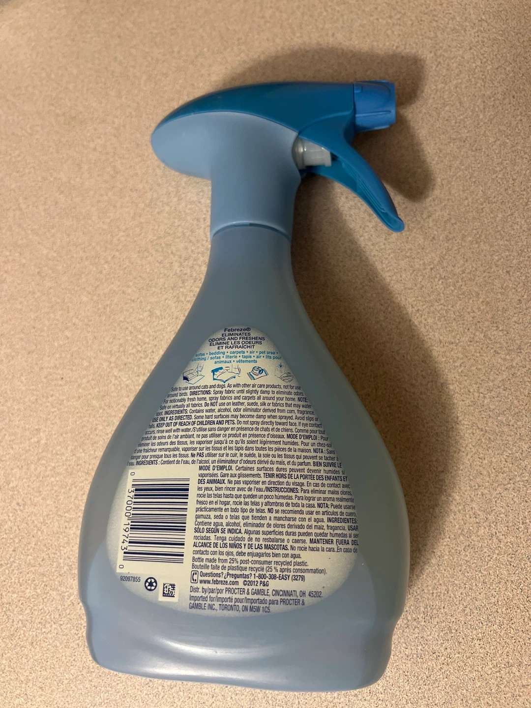 Febreze Extra Strength Fabric Refresher, Original Scent - photo 2