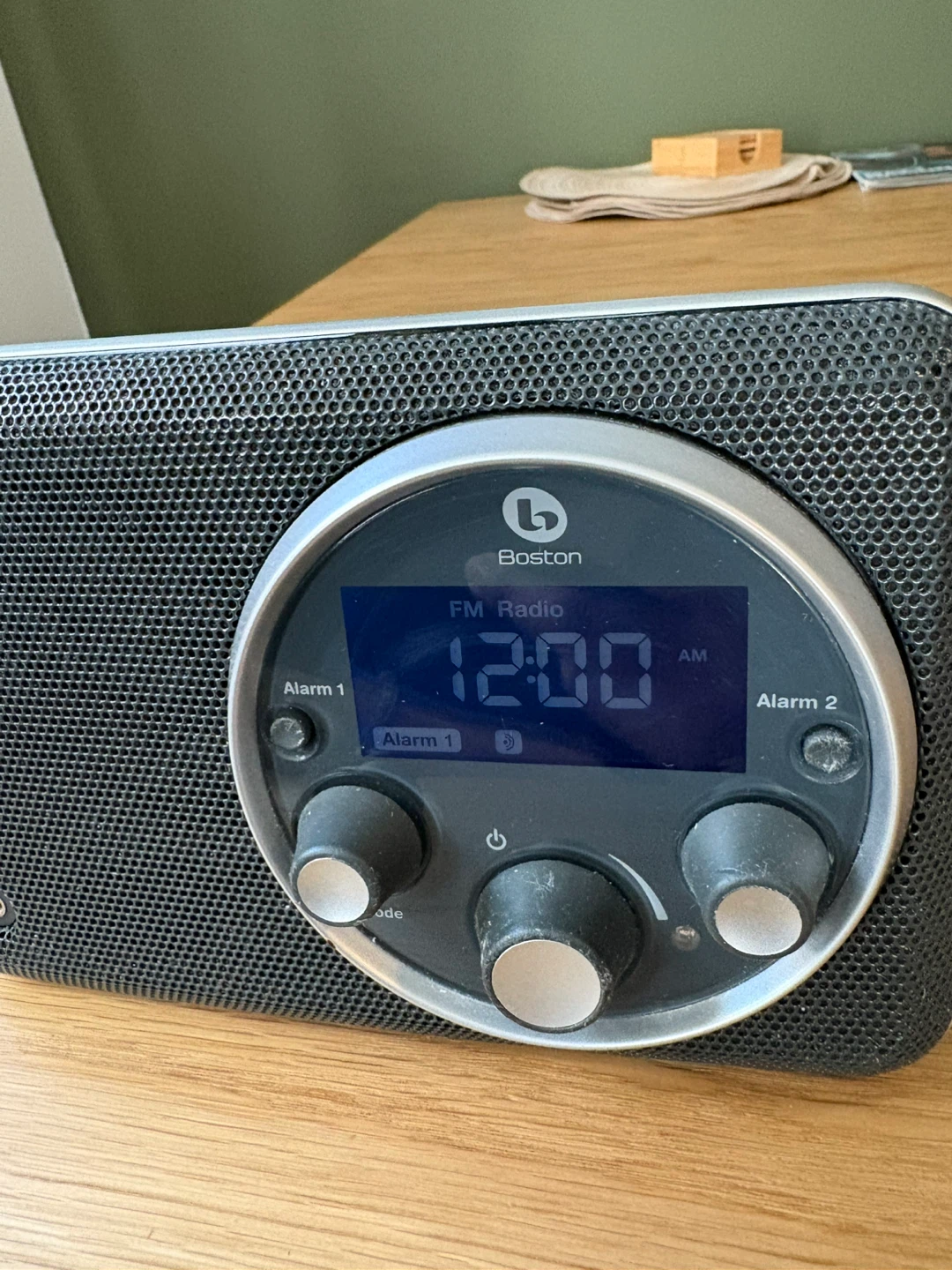 Boston is Horizon Solo FM Radio Alarm Clock - photo 5