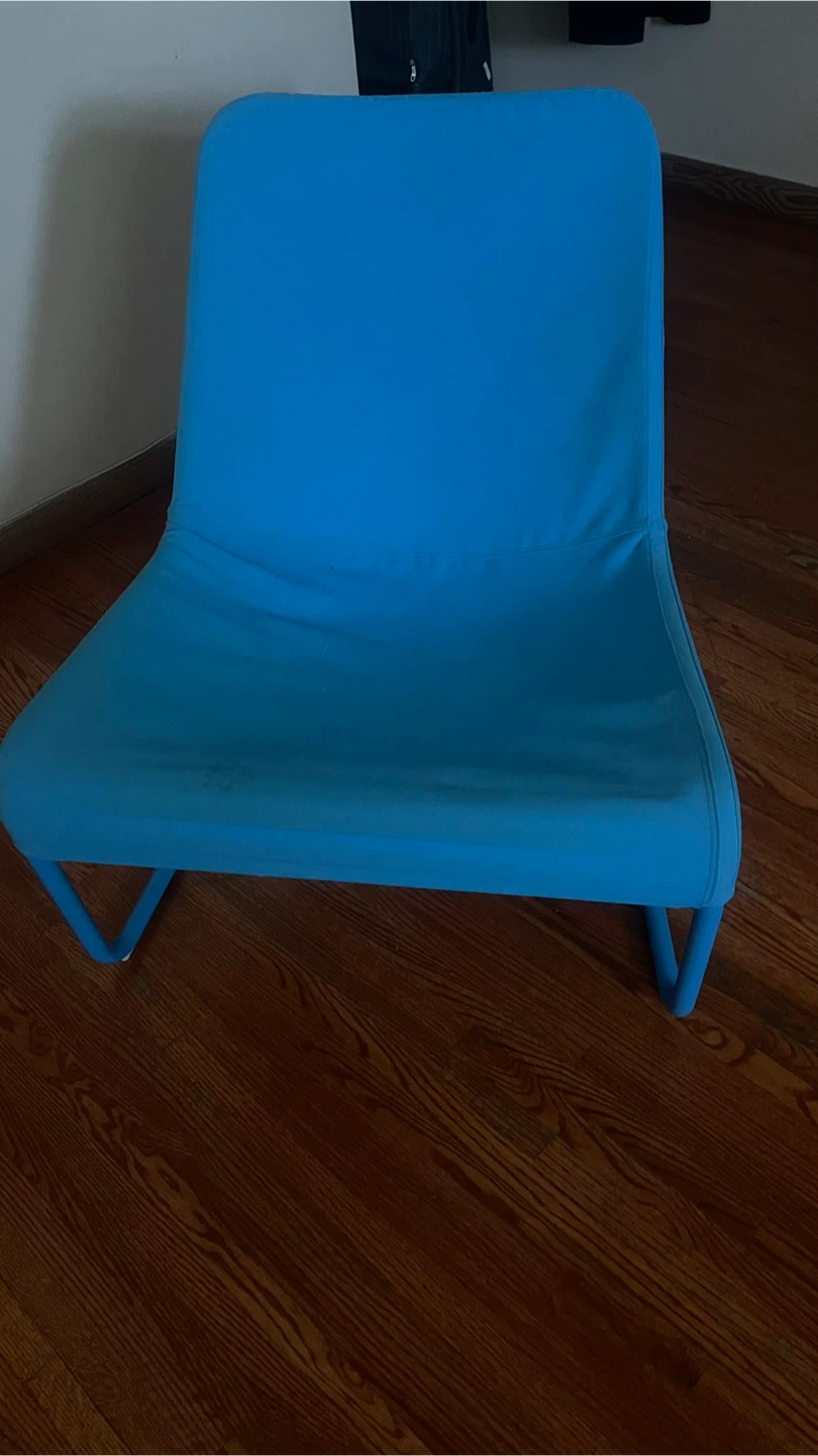 Blue Accent Ikea Chair - photo 3