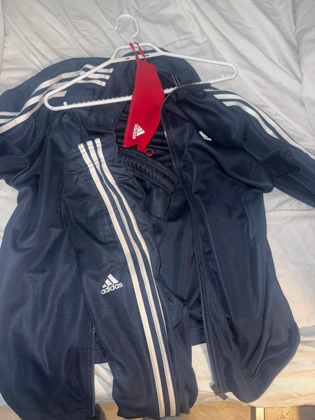 ADIDAS Classic Tracksuit - New Condition (Full Set - Large)
