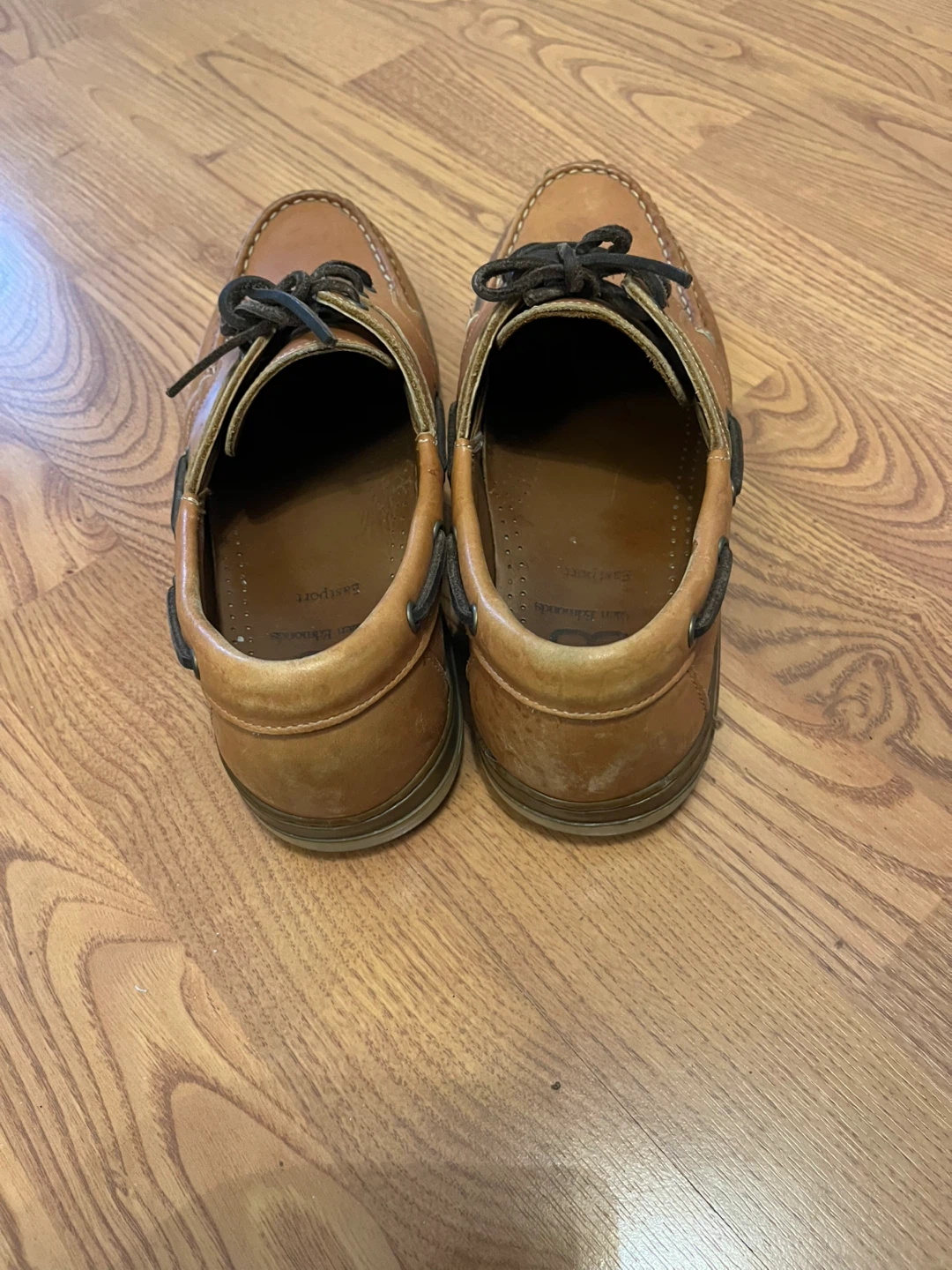 Allen Edmonds Brown Leather Boat Shoes - photo 5