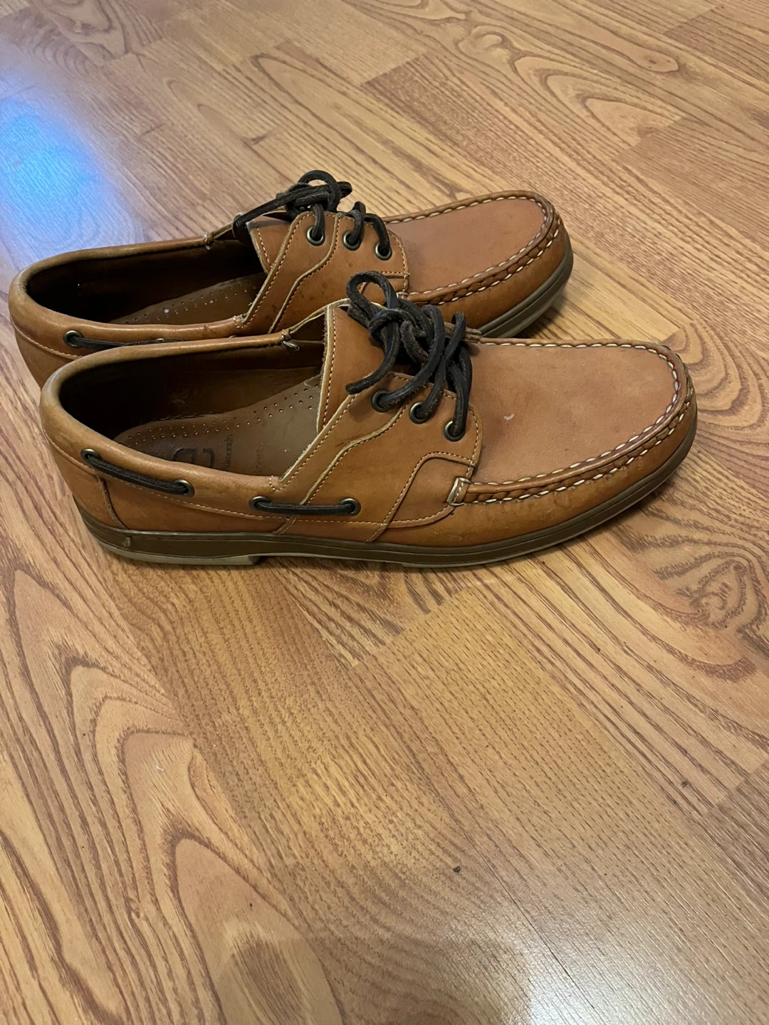 Allen Edmonds Brown Leather Boat Shoes - photo 4