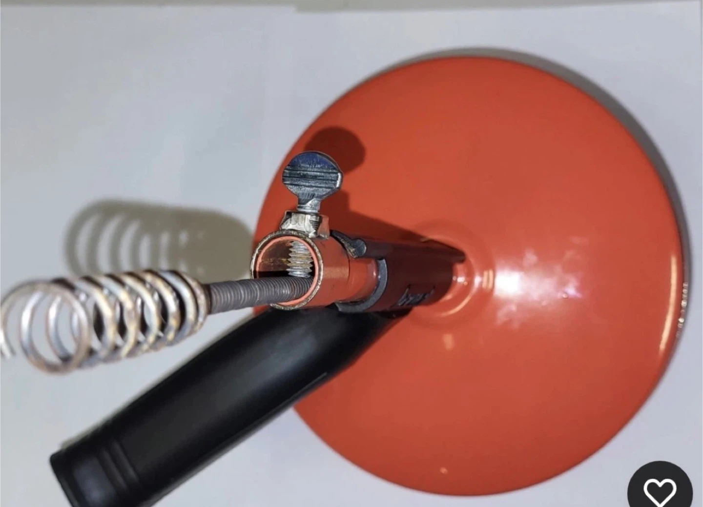 DRAINX Steel Drum Auger Drain Cleaner with Gloves