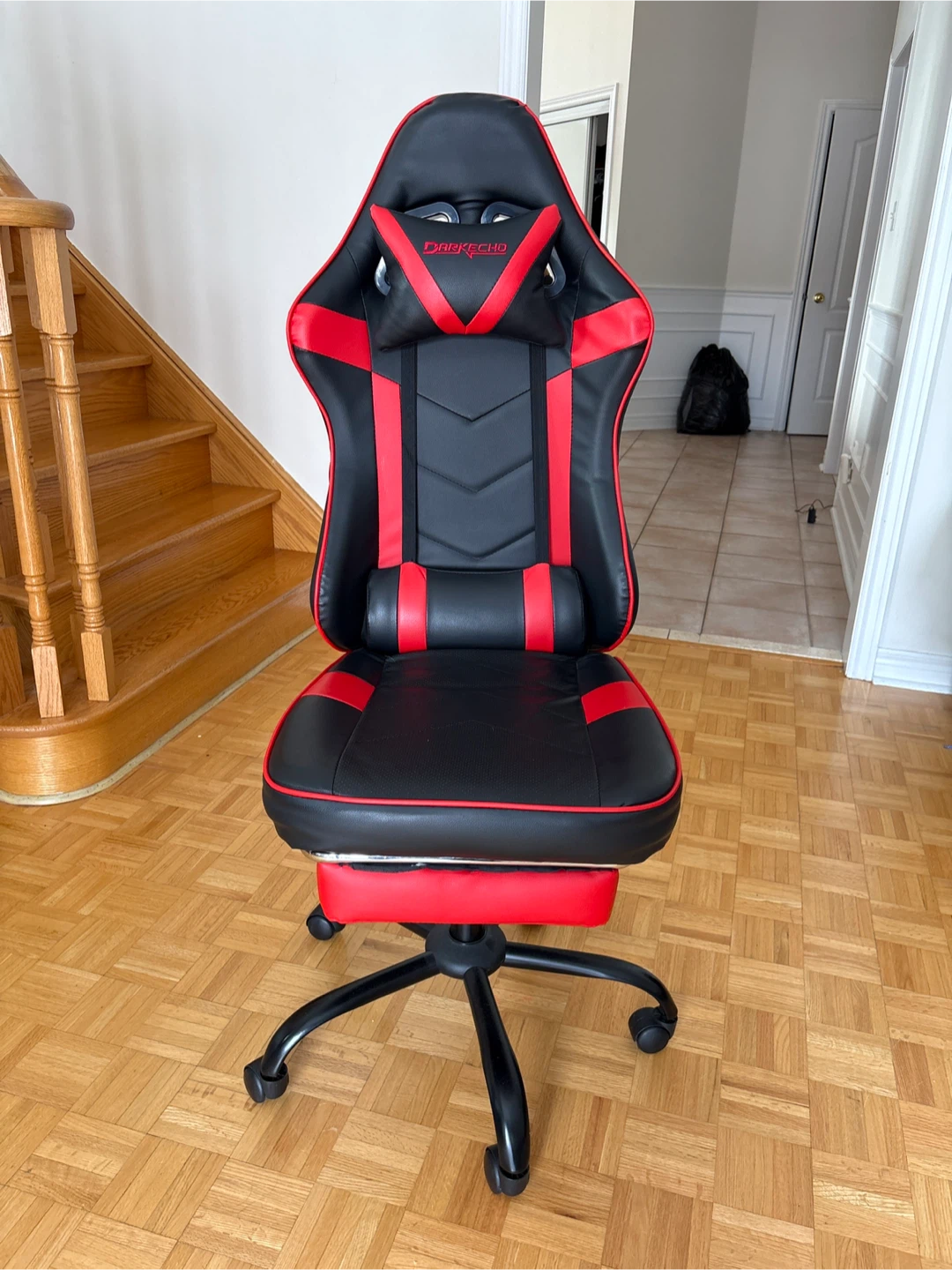 DARKÉCHO Gaming Chair - Black & Red
