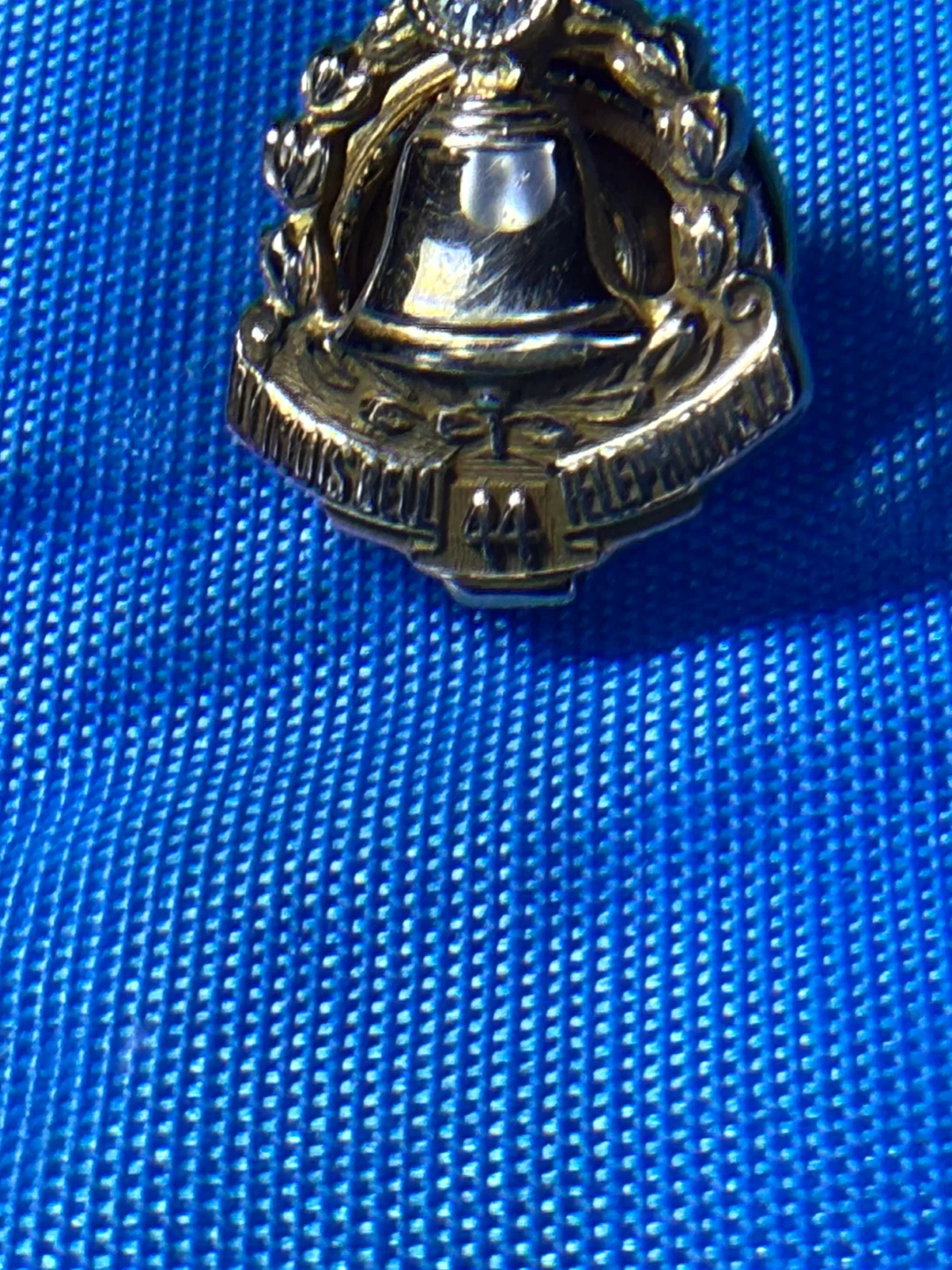 Vintage Illinois Bell 10K Gold Diamond Service Pin Bell 44 - photo 3