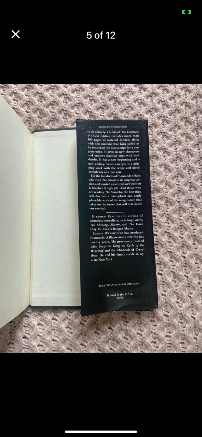 Stephen King The Stand Complete & Uncut Edition Book - photo 4