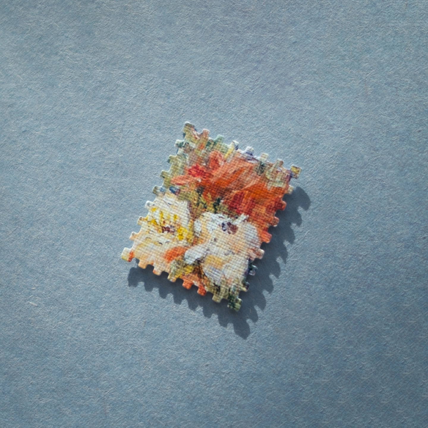 Vintage Painting Postage Stamp Art Set - photo 5