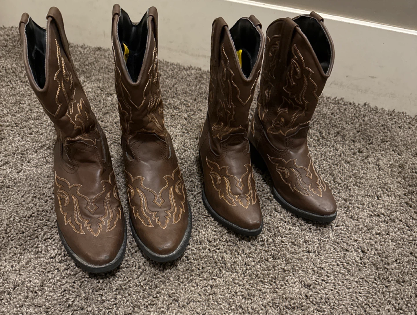 Kids Brown Cowboy Boots - photo 2