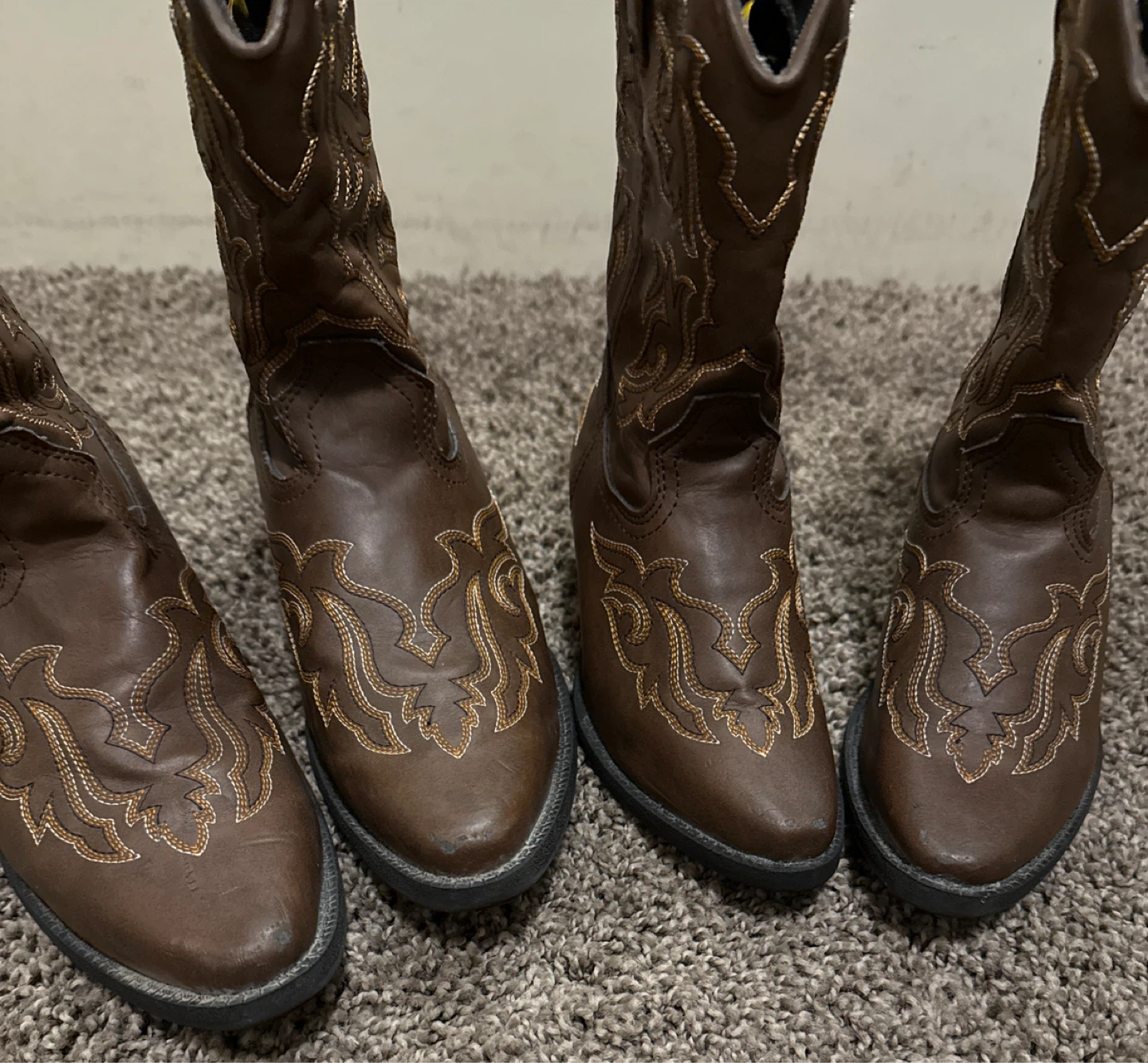 Kids Brown Cowboy Boots - photo 5