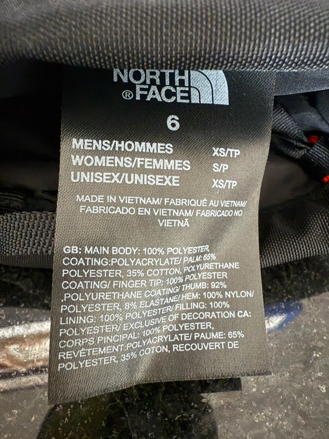 North Face Montana Black Mittens - photo 3