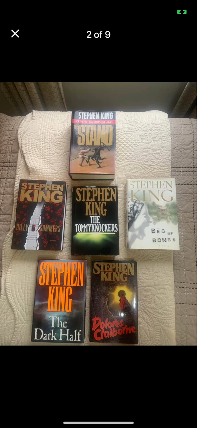 Stephen Kings Hardcover BOOKS
