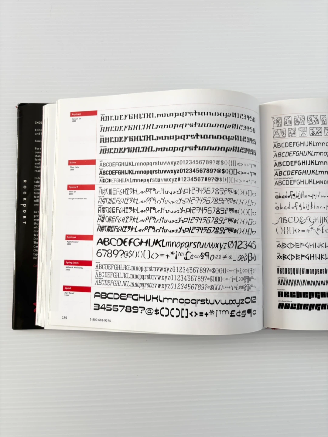typography design books typesetting binder font specimen sheets - photo 3