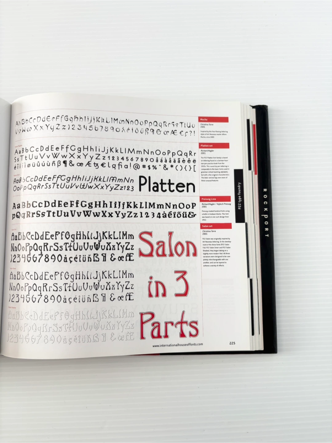 typography design books typesetting binder font specimen sheets - photo 4