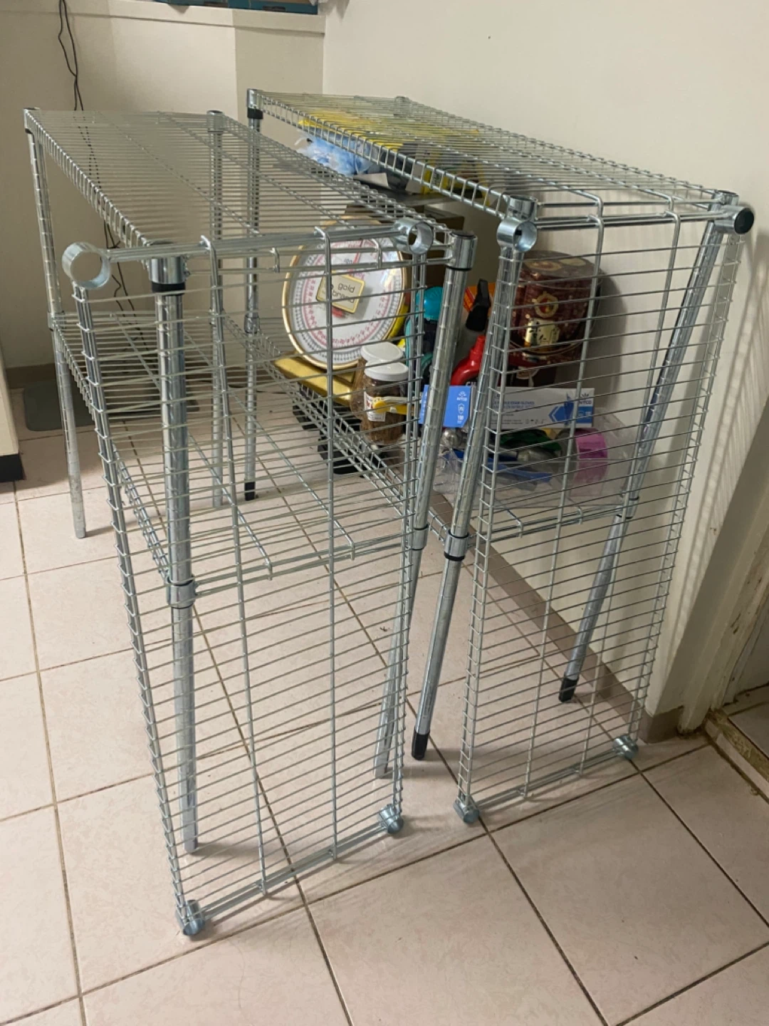 Wire Shelving Unit