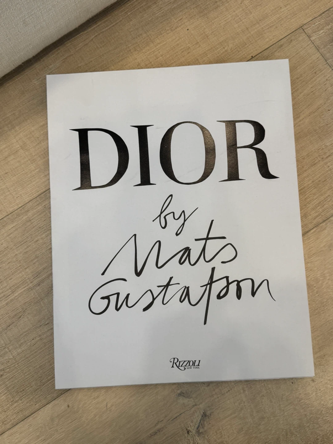 DIOR by Mats Gustafson Book