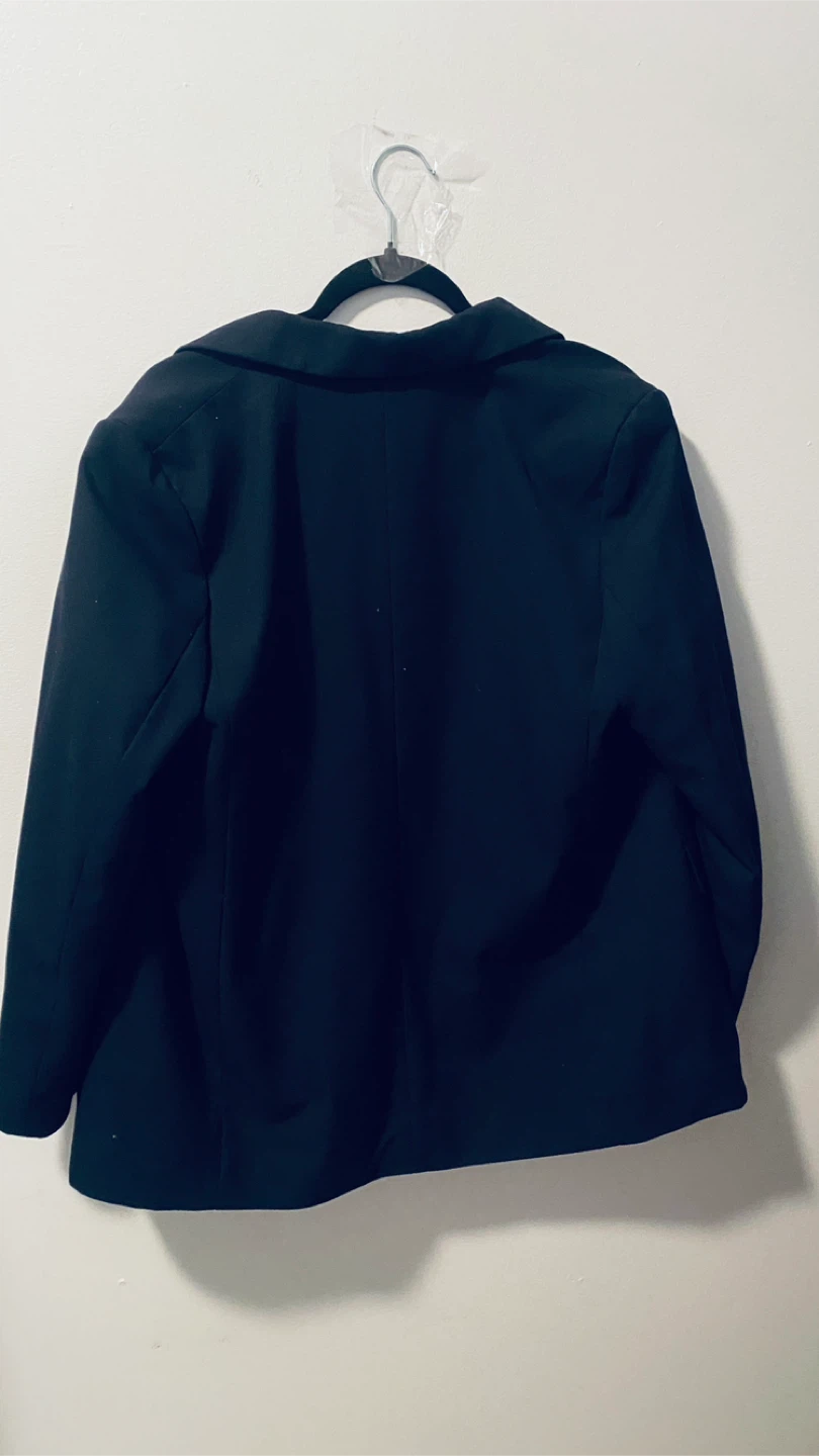 H and m blazer navy blue size large - photo 5