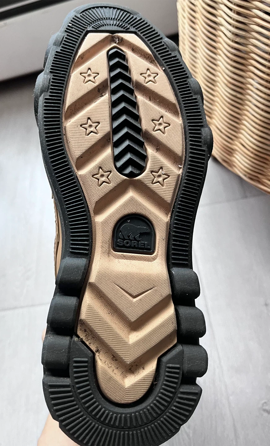 Brand New Sorel Women's Tan Leather Chelsea Boots