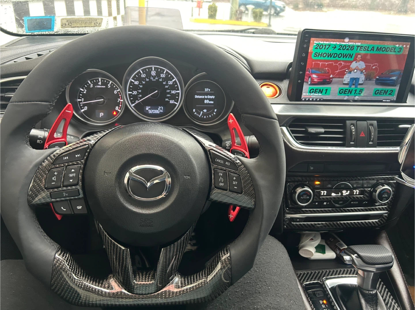 Black Mazda 6 grand touring 2016 - photo 3