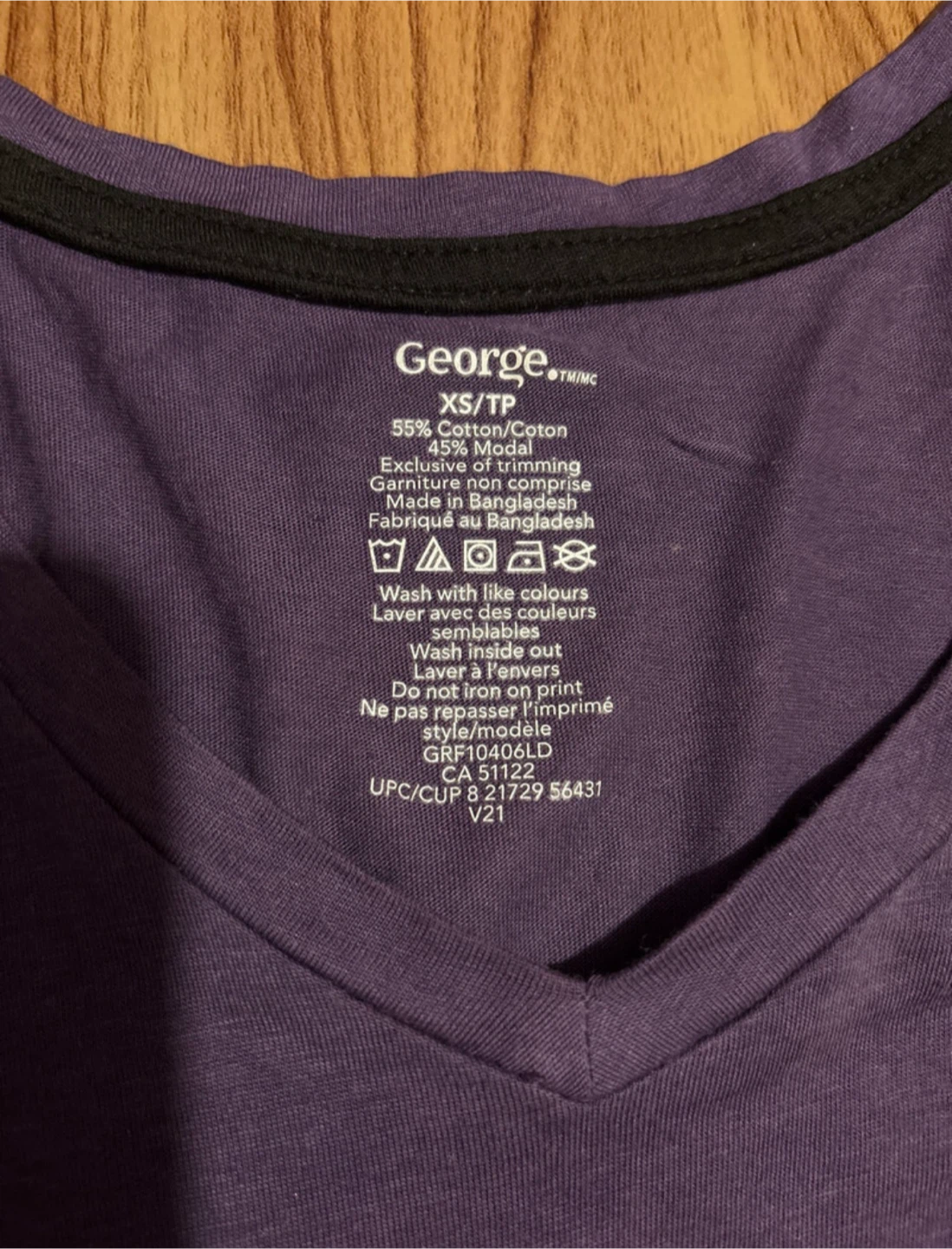 George Purple T-Shirt XS - photo 3