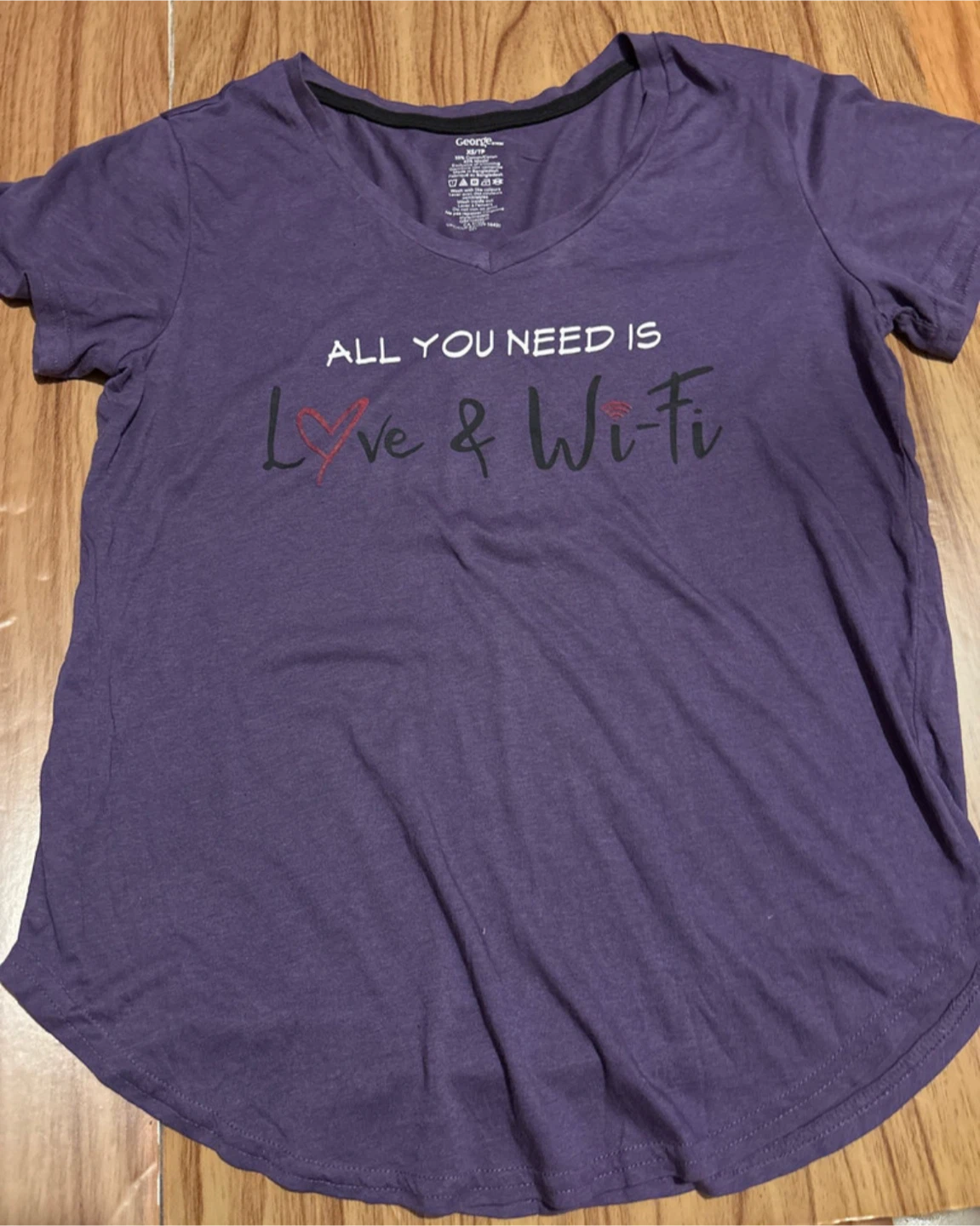 George Purple T-Shirt XS