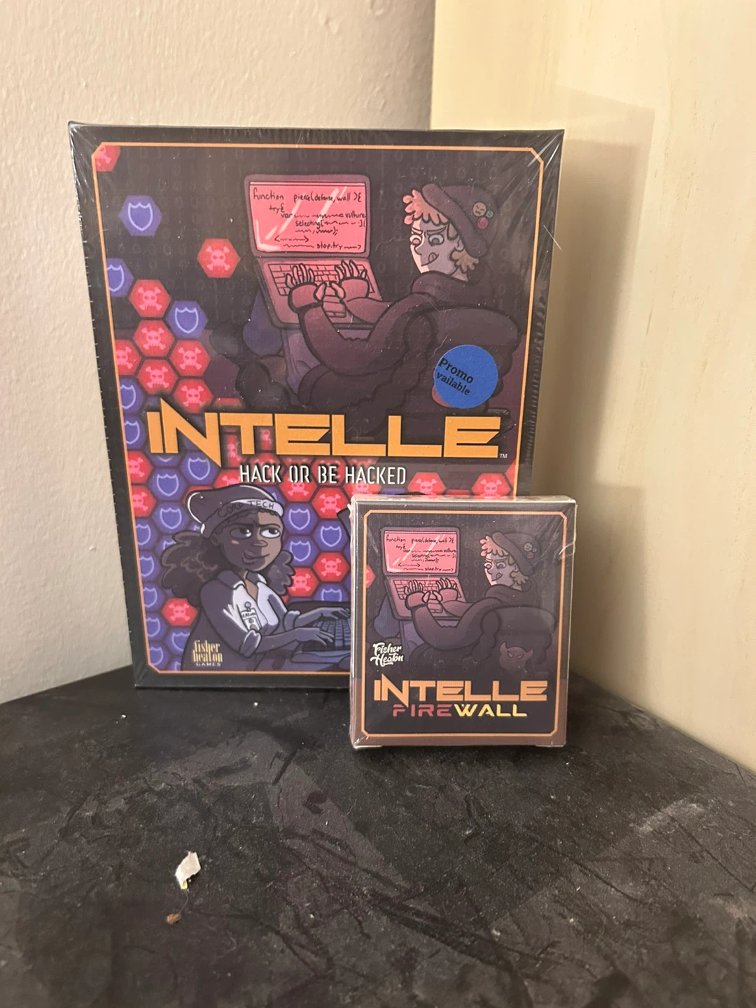 Intelle Hack or Be Hacked Board Game