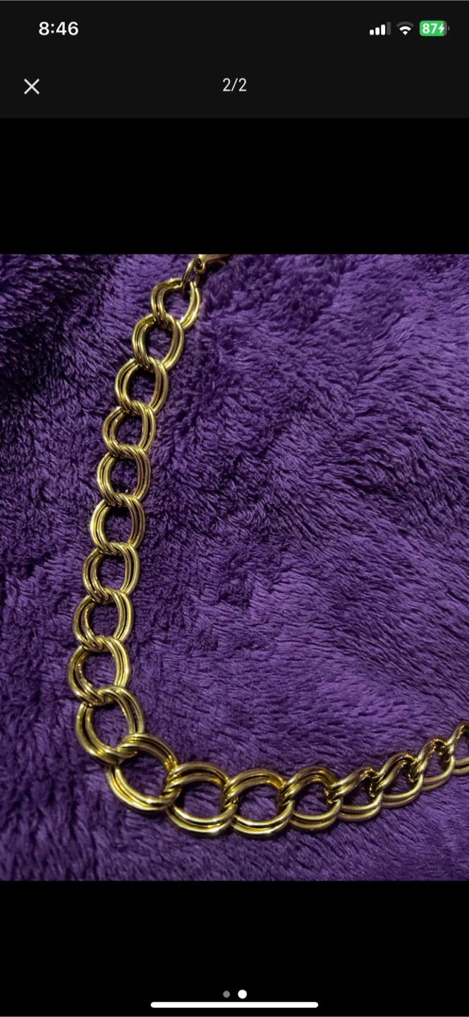 Costume jewelry Chain Necklace - photo 2