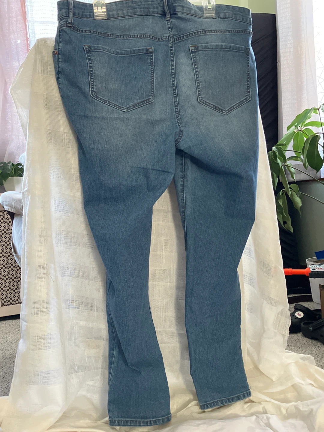 Women's Blue Denim Jeans - photo 2