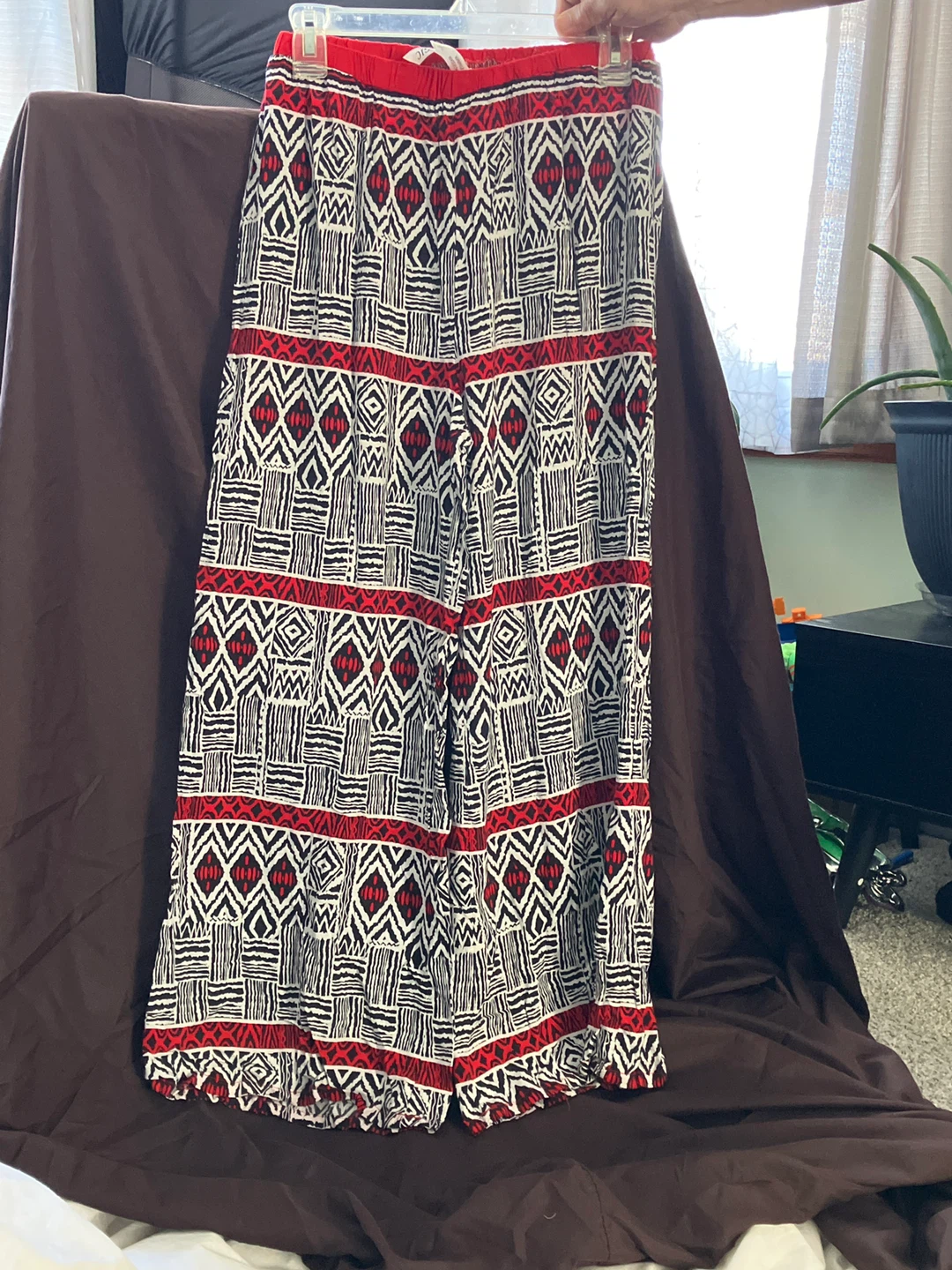 Women's Printed Wide Leg Pants