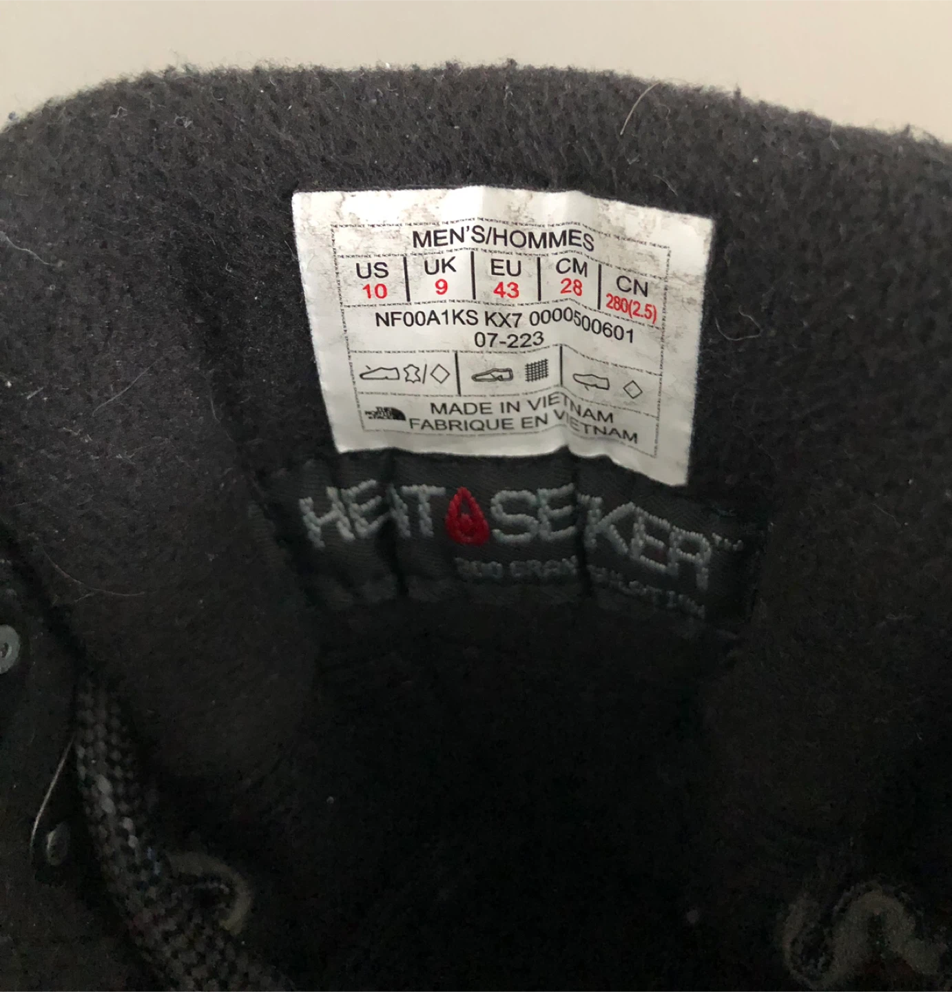 New North Face Men's Waterproof Heatseeker Winter Boots Size 9 - photo 5