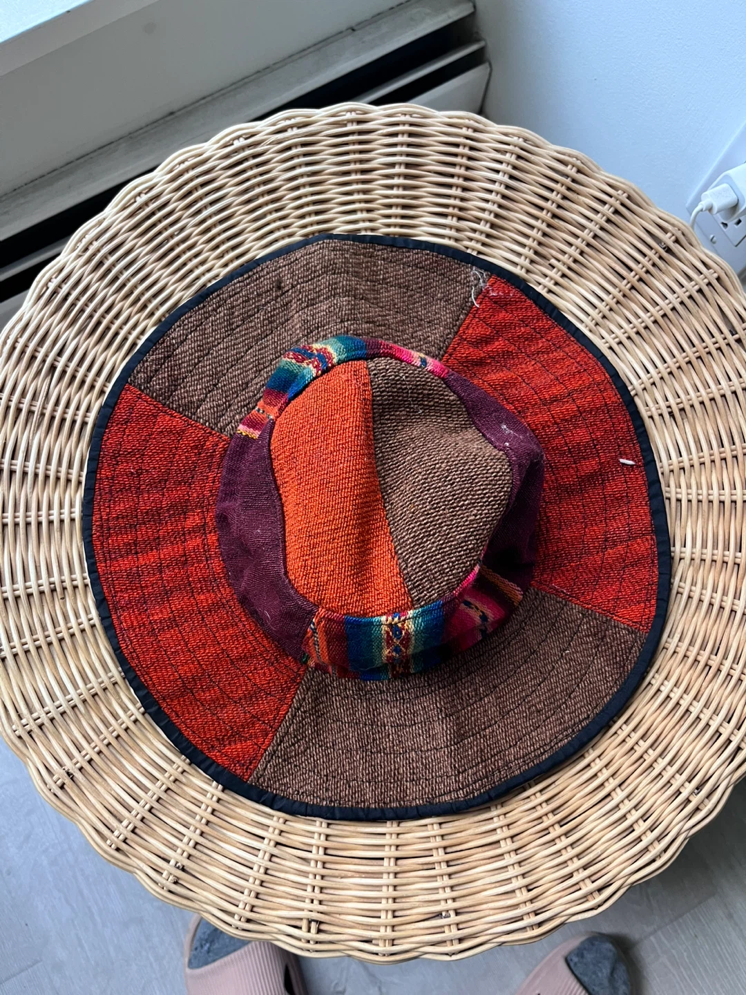 Peru Brand New Patchwork Sun Hat - photo 2