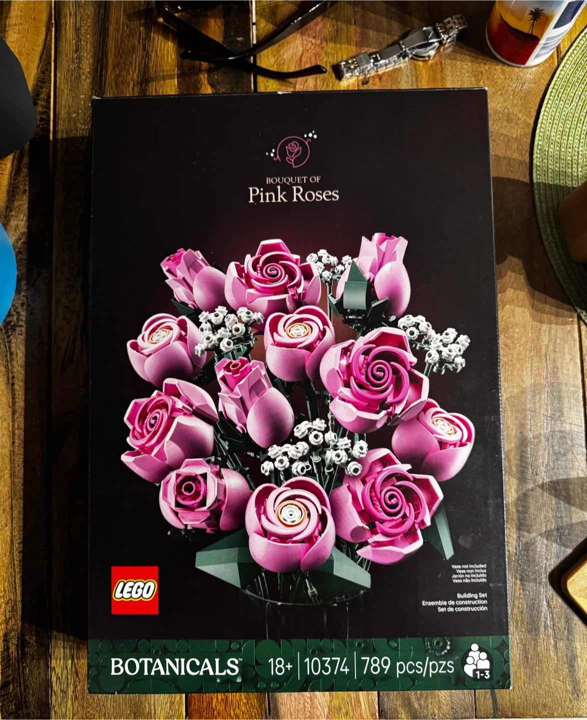 Lego Flowers - Pink roses