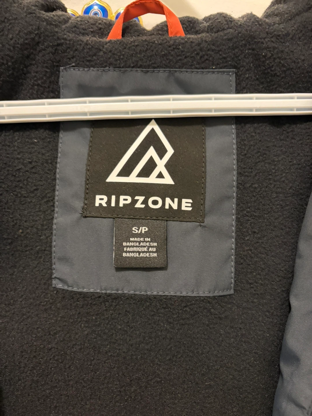 Ripzone Kids Jacket Orange/Grey Size S/P - photo 2