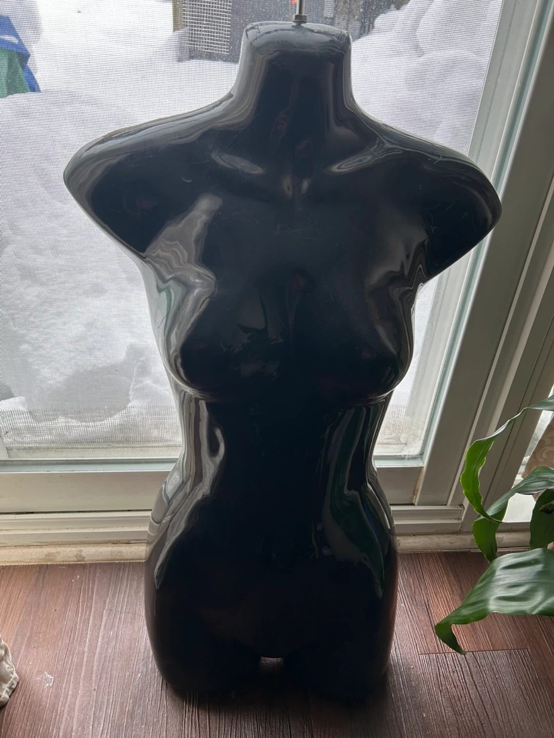 Black Torso Mannequin Display Form- 3 left - photo 2