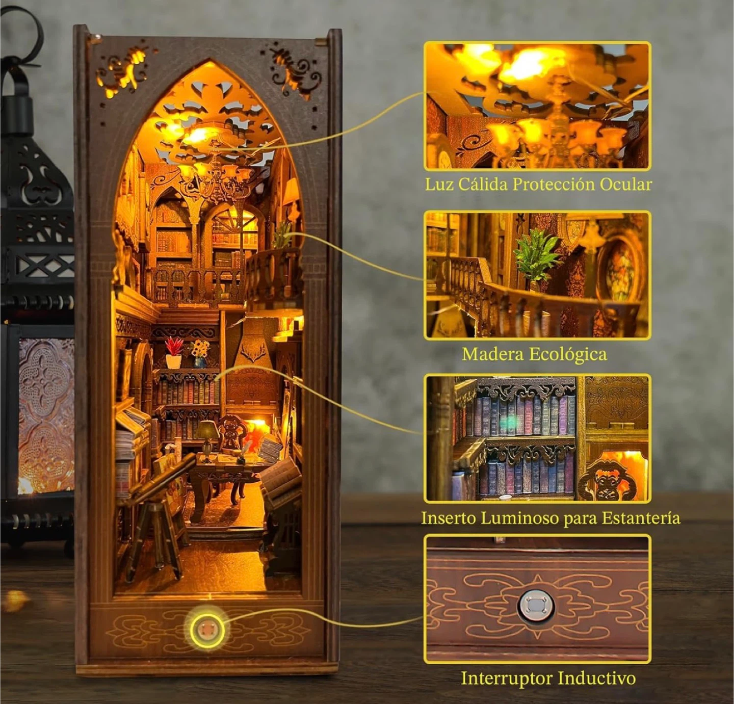Library of Books Book Nook Diorama Kit. New!! - photo 5