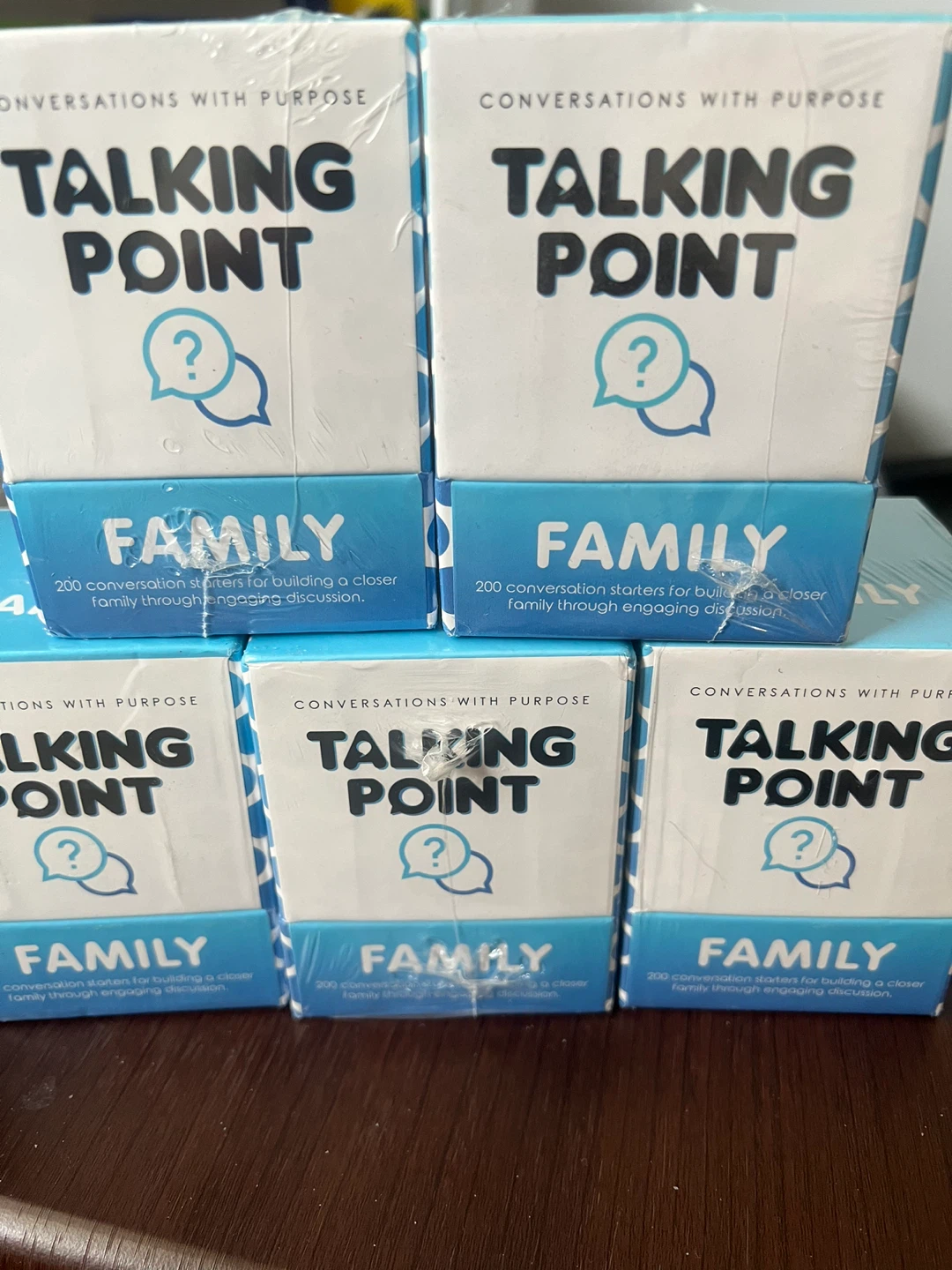 Talking Point Family Conversation Starters Game
