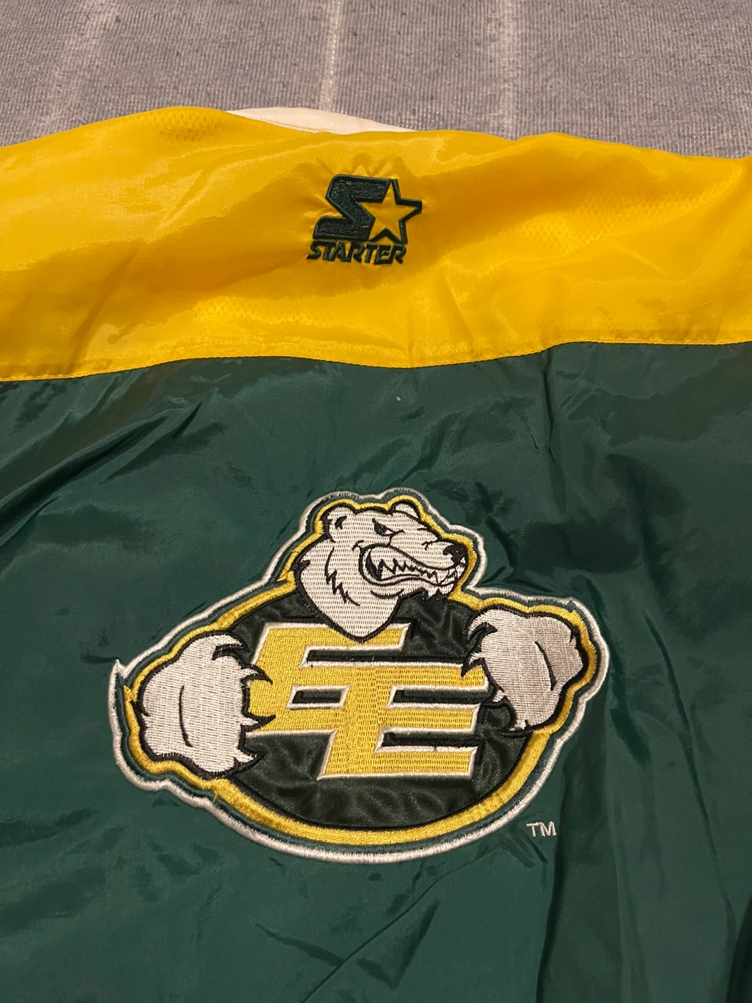 Starter Windbreaker CFL Eskimos Jacket XXL - photo 3
