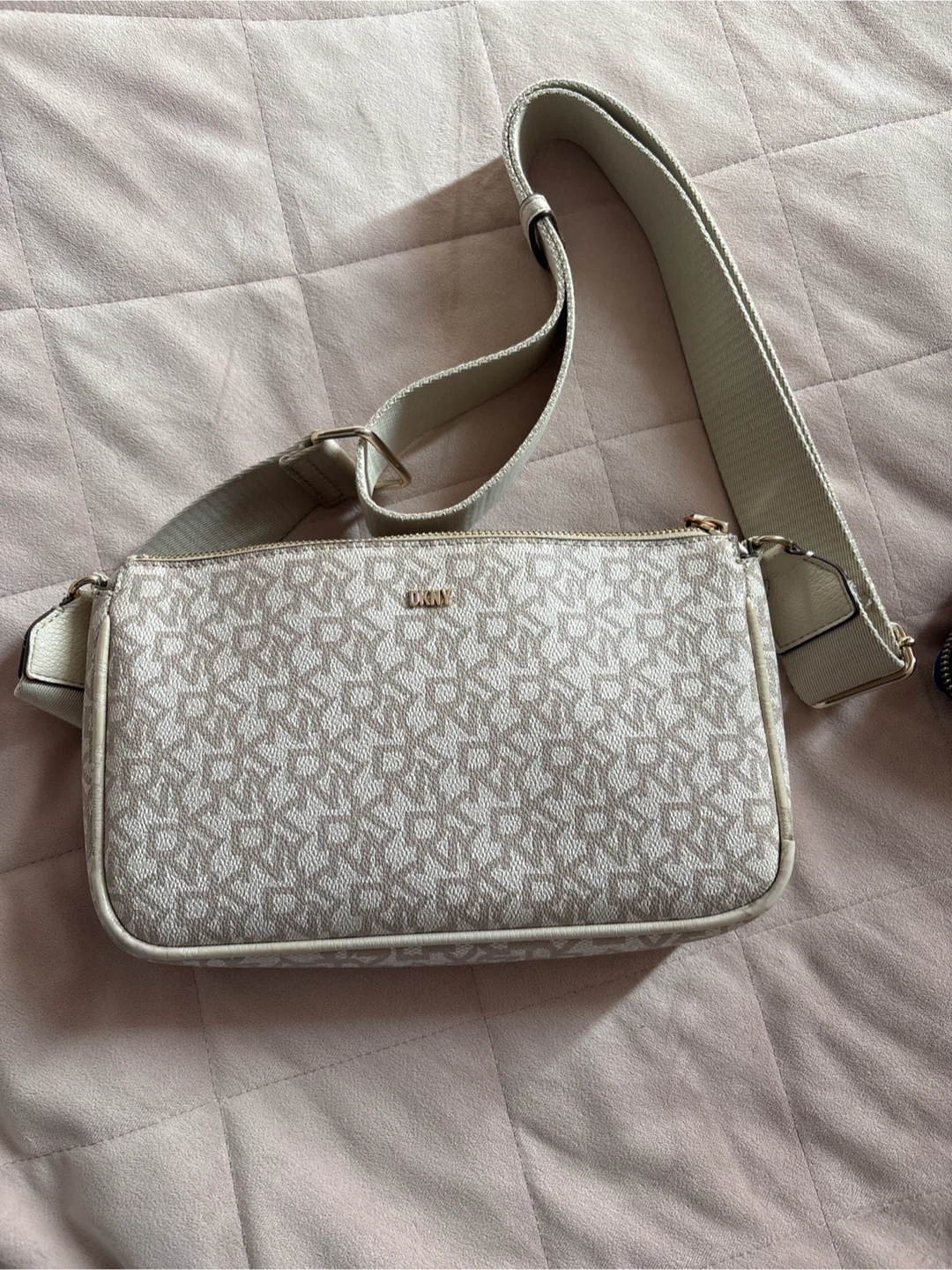 DKNY Monogram Crossbody Bag
