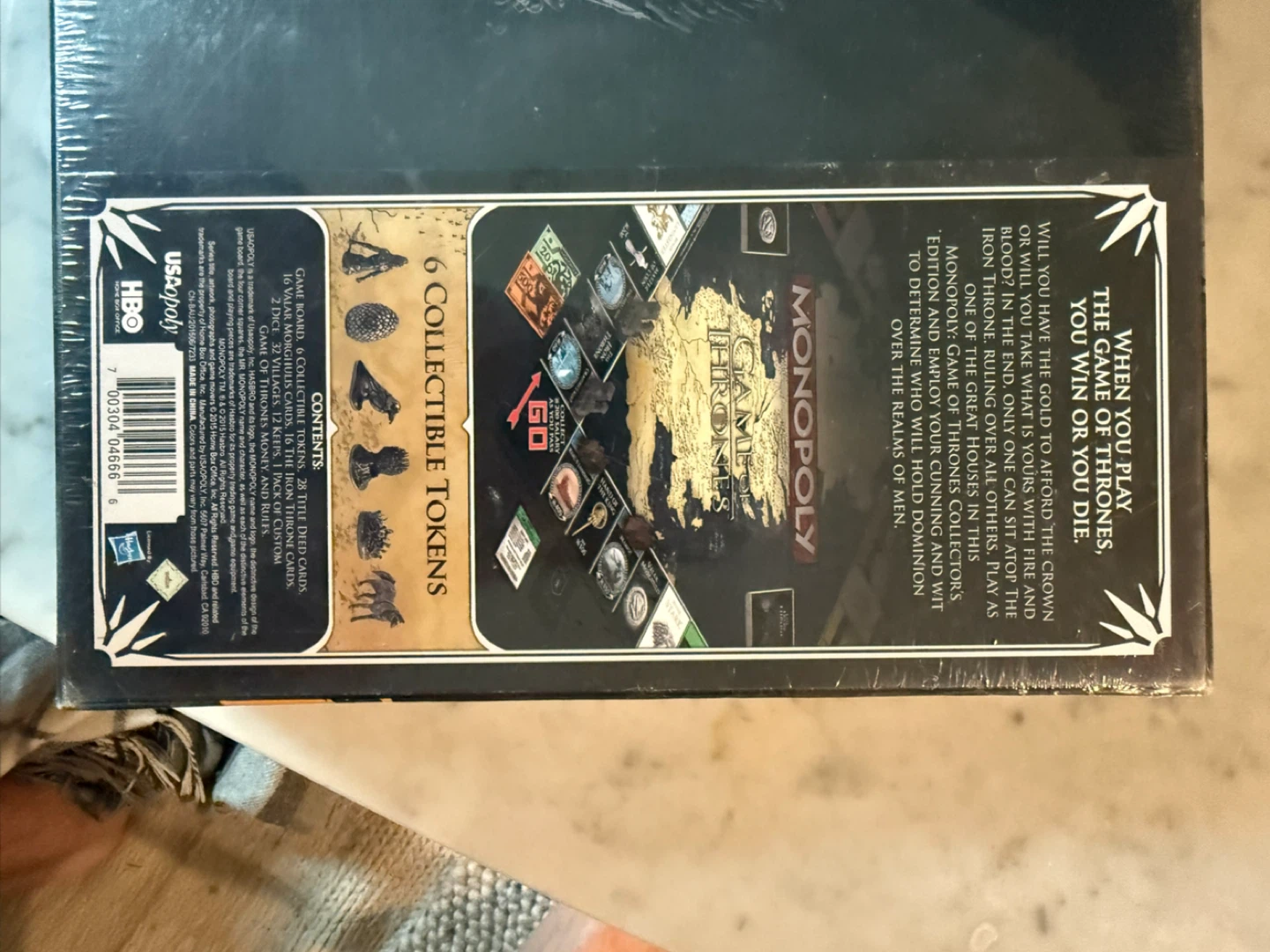 Monopoly Game of Thrones Collector's Edition Board Game - photo 2