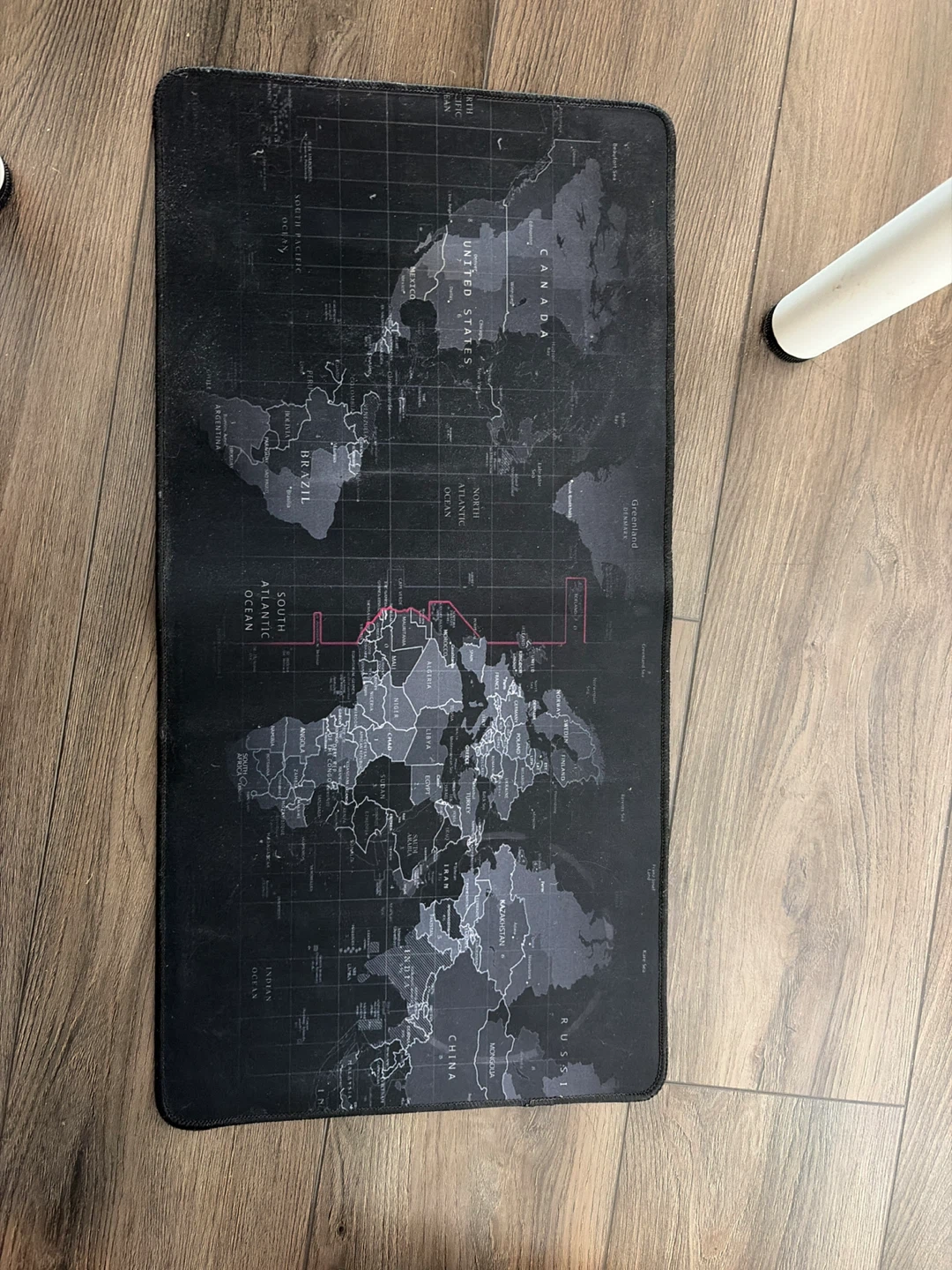 World Map Desk Mat