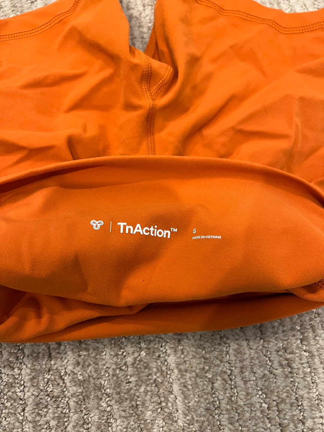 TnAction Orange Biker Shorts Size S - photo 3