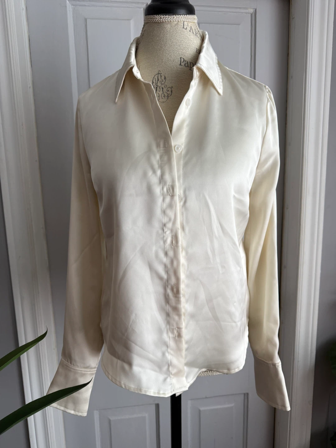 Joe Fresh Cream Button-Up Shirt