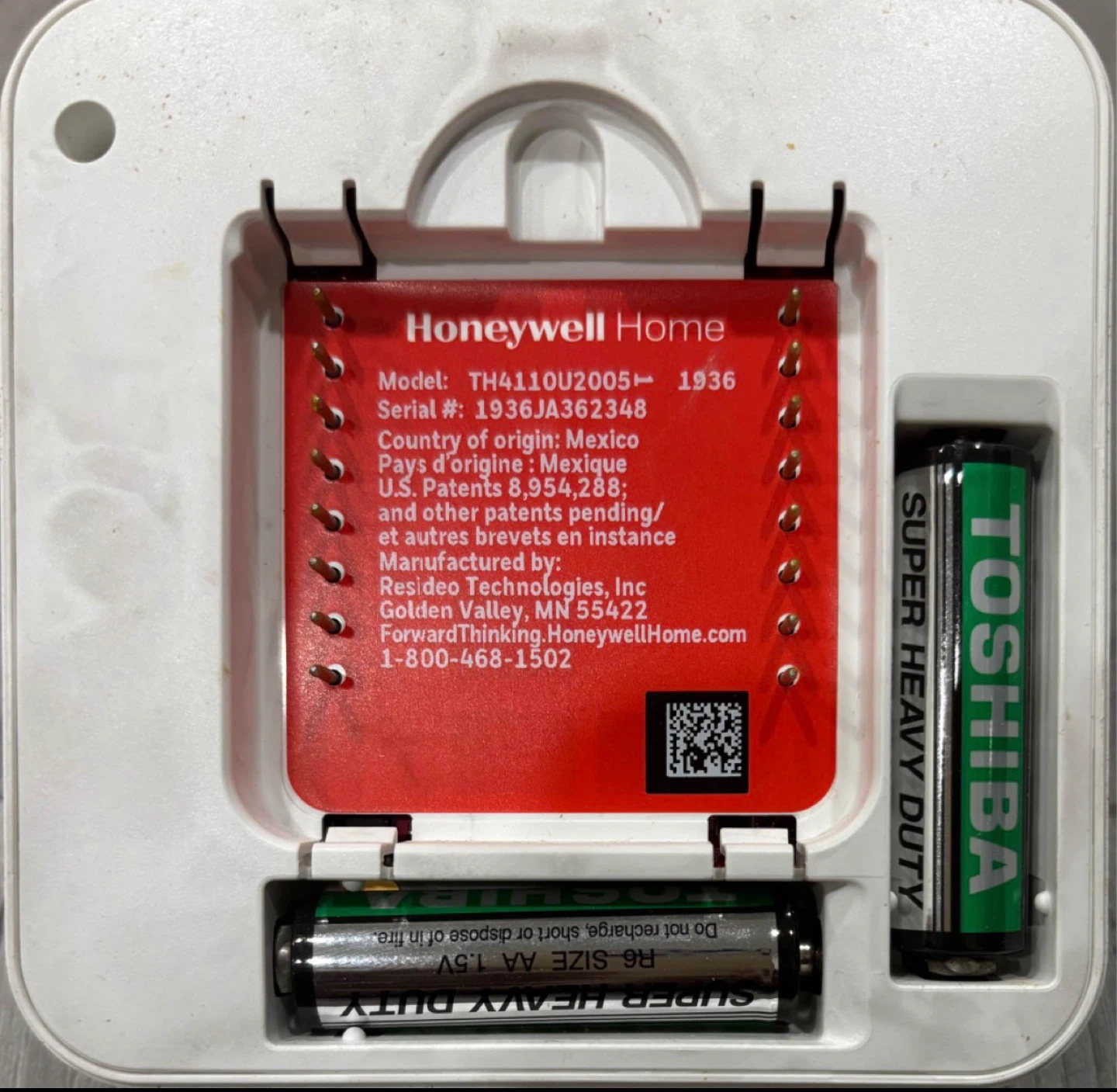 Honeywell thermostat TH4110U2005 - photo 2