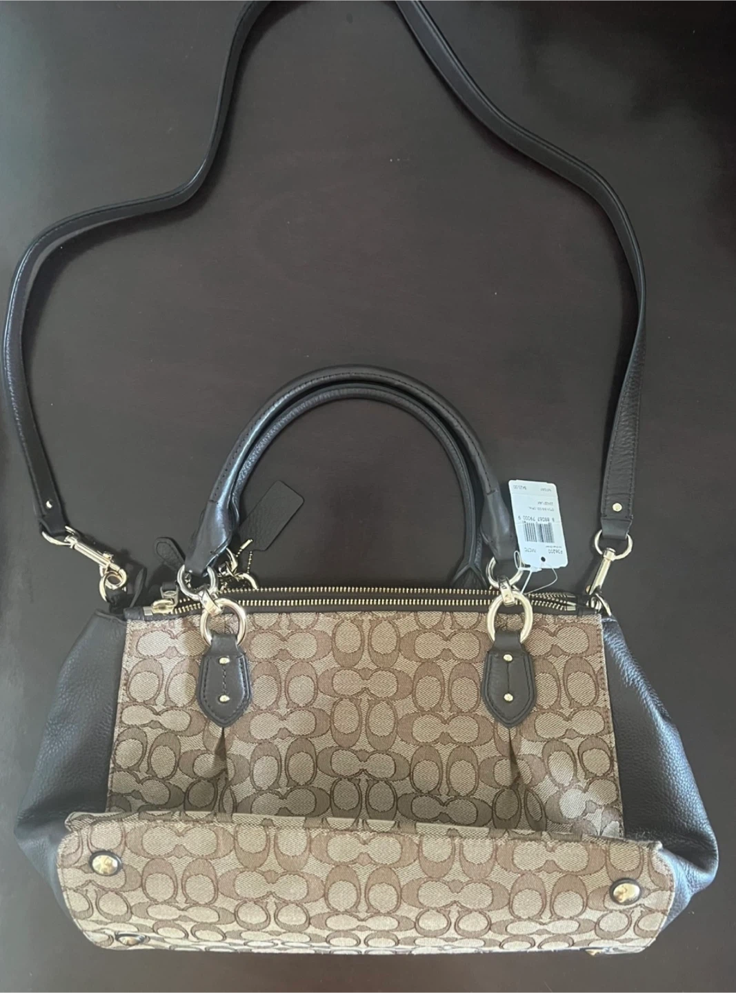 COACH - Signature Monogram Satchel Handbag - NEW!! - photo 5