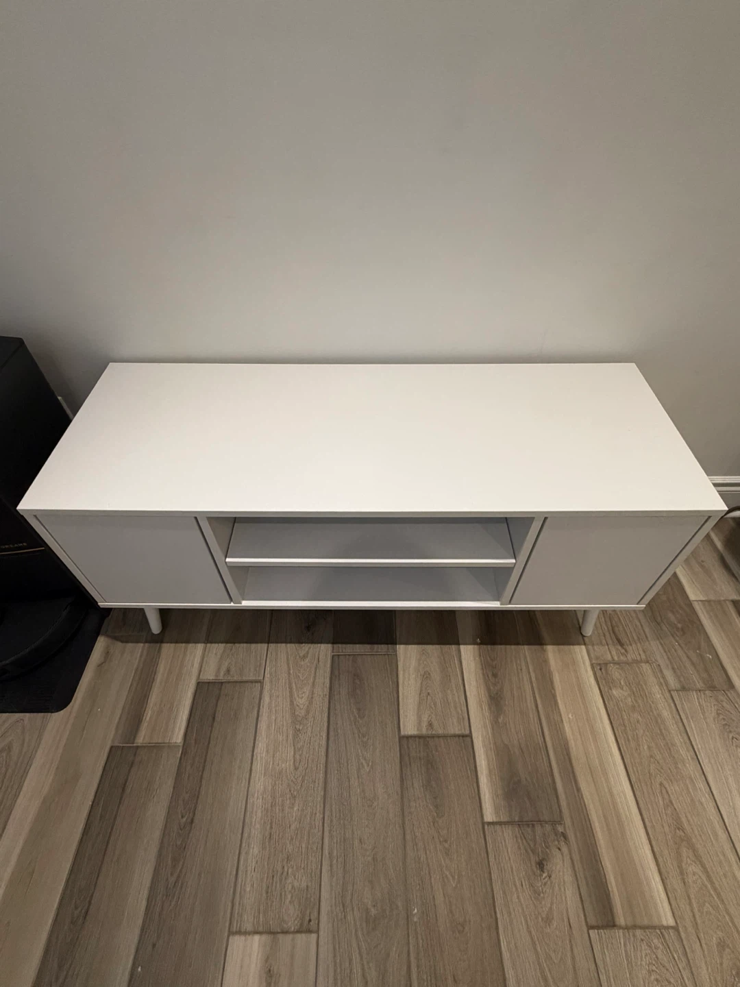 White TV Stand - photo 4