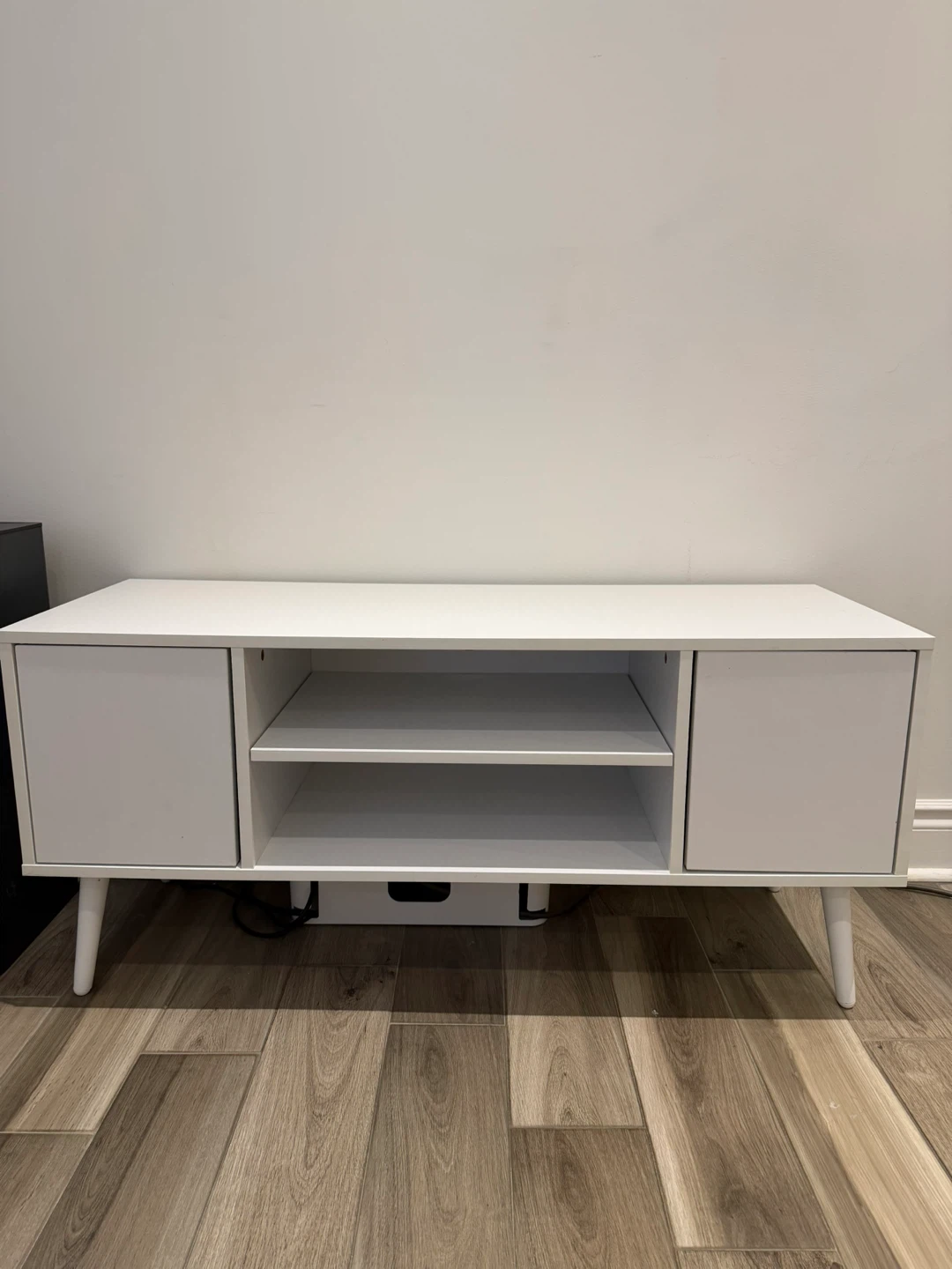 White TV Stand