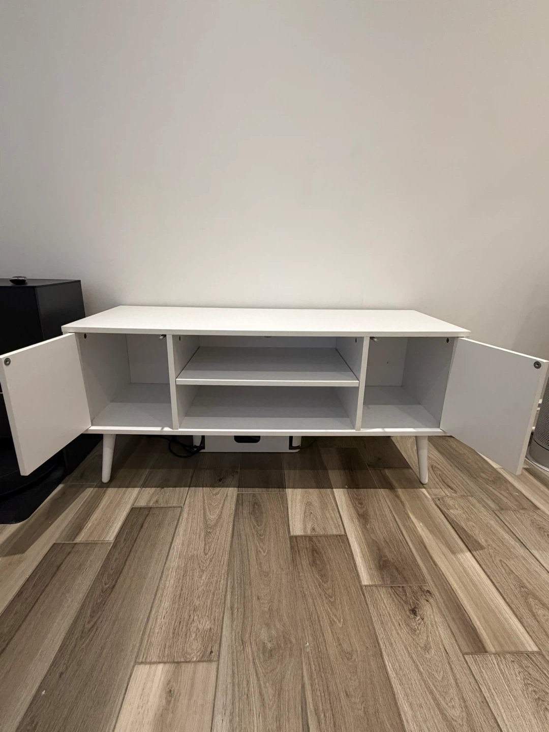 White TV Stand - photo 3